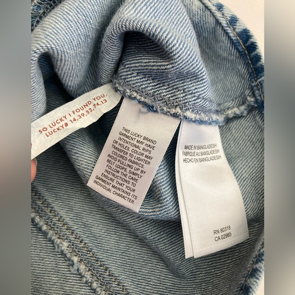 LUCKY BRAND | NWT Women’s Denim Vest - Picture 8 of 11